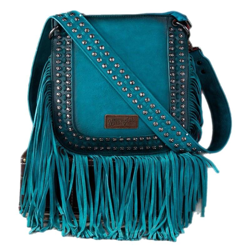 Wrangler Rivets Fringe Concealed Carry Crossbody