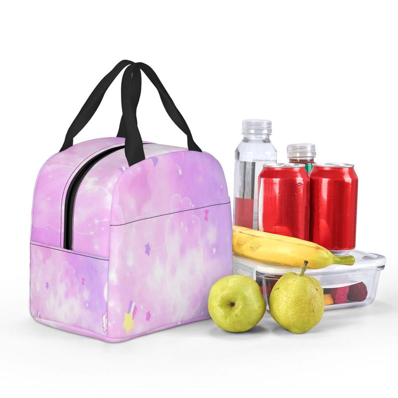 Aphmau Lunch Bag Cute Cartoon Portable Reusable Sack lunch   Lunch Bag Multifunctional Large Capacity Lnsulation Lunch Box