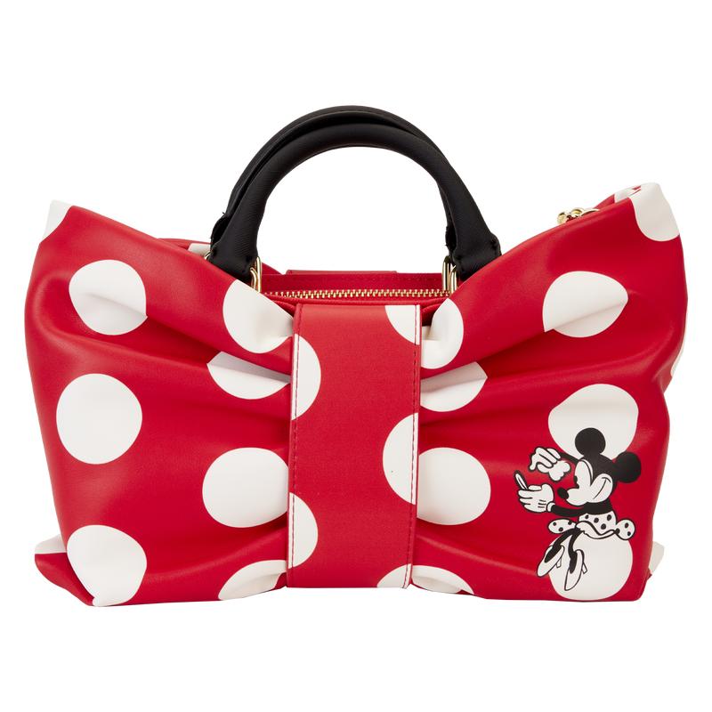 Minnie Mouse Rocks the Dots Classic Bow Figural Crossbody Bag