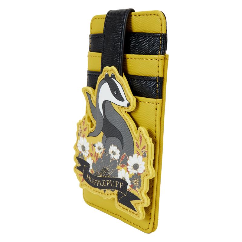 Harry Potter Hufflepuff House Floral Tattoo Card Holder