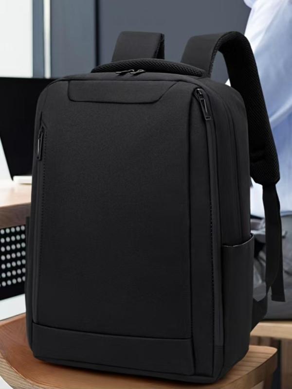 Business Breathable Lightweight Backpack, Casual Travel Commuting Backpack, Simple Design Backpack for Men for Work & Daily Used