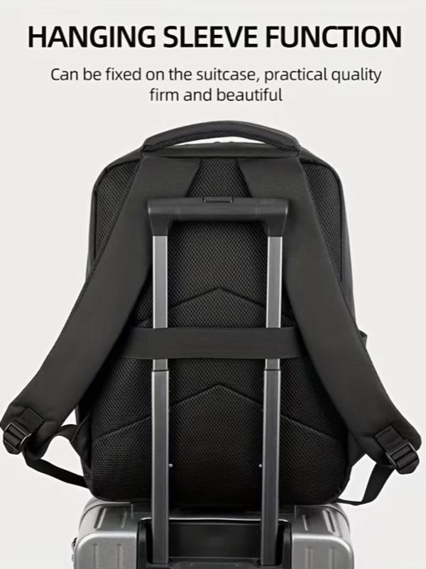 Business Breathable Lightweight Backpack, Casual Travel Commuting Backpack, Simple Design Backpack for Men for Work & Daily Used