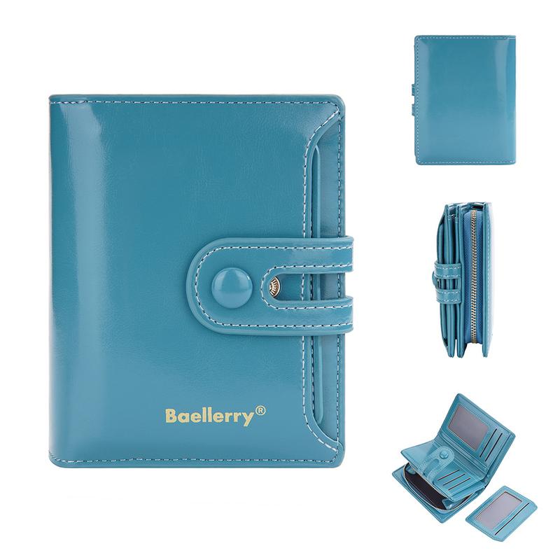 Disassembly ID window Timothy Double Fold Ms. Wallet -Multi -Card Wallet -Zipper Pocket and ID Window, Best Surprise