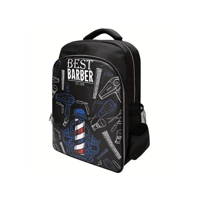 Professional Barber Backpack, Large Capacity, Hairdressing Tools Organizer, Travel Bag