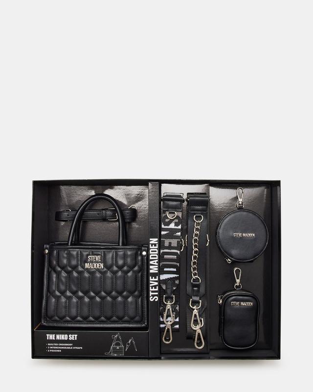 Steve Madden NIKO GIFT SET BLACK