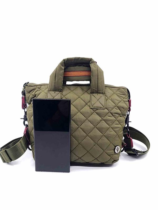 Women’s Puffer Quilted Padding Small Tote Crossbody