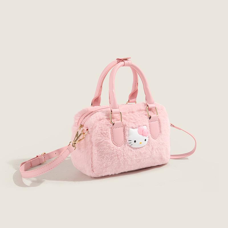 Kitty2024 Autumn and Winter New Furry Handbag Fashion Crossbody Fur Bag