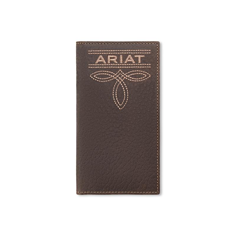 Casa Raul Ariat Rodeo Bug Stitch Brown - Accessories Wallet  - A3563302