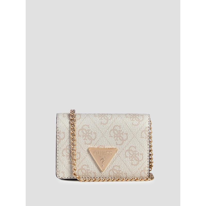 GUESS Unisex Laurel Quattro G Micro Mini Wallet