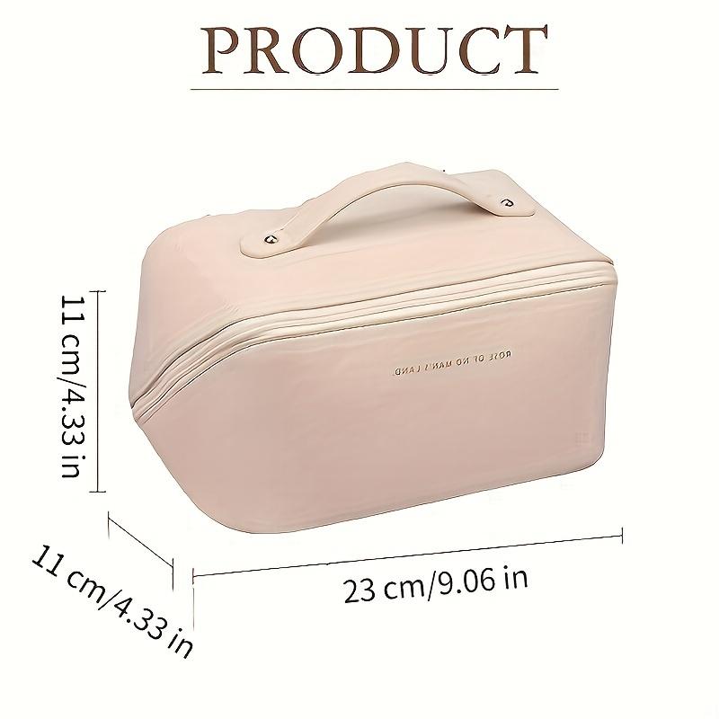 Portable Large Capacity Cosmetic Bag, Simple Toiletries Travel Bag, Lightweight Cosmetic Bag