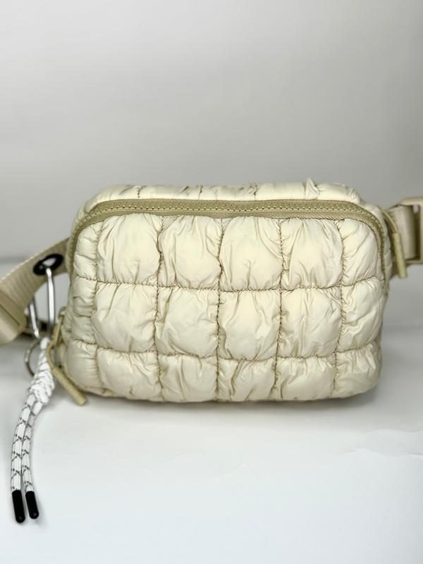 Puff Iris Crossbody Bag