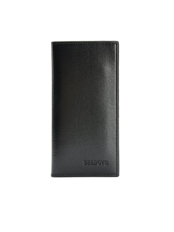 Men's Business Style Letters Print Long Wallet, Multi Card Slot Card Holder, Casual Trendy Wallet for Work & Daily Use