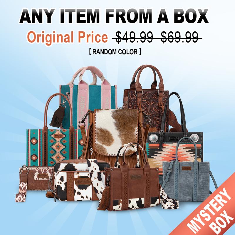 Wrangler Mystery Boxes - Uncover the Western Collection bags