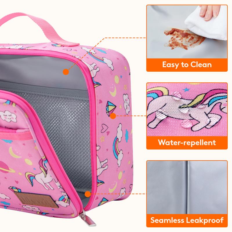 Lifewit Freezable Lunch Box with 2 Removable Gel Ice Packs, Insulated Snack Bag for Boys Girls Men Women, Ideal for School Work Daycare