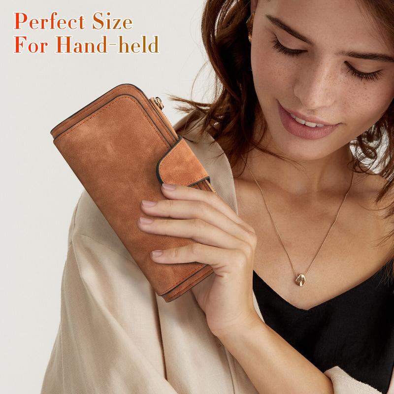 Women Lady Soft Leather Wallet Long Clutch Card Holder Purse Pocket Handbag Gift Does not apply