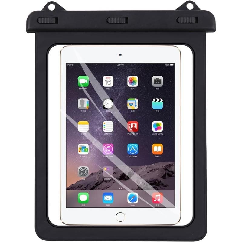 Universal Waterproof, Dry Bag Pouch Suitable for IPad Pro 10.5, New IPad 9.7 2017 2018, IPad Pro 9.7, IPad Air Air 2, Tablets Up To 11.5 Inch (Black)