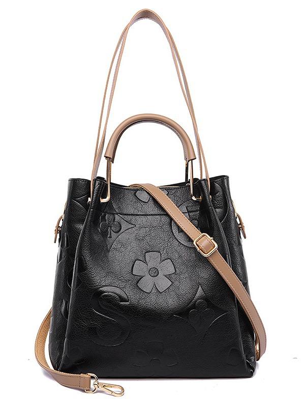 Best-Selling New Cross-Border Women’s Handbag  High-End Embossed Fashion Bag  Large-Capacity Tote