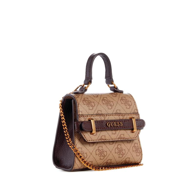 GUESS Unisex Sestri Quattro G Micro Mini Satchel