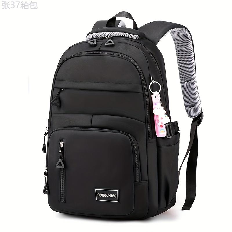 Sleek, Water-Resistant Backpack: Casual Large-Capacity, Multi-Layer for Work, School & Travel