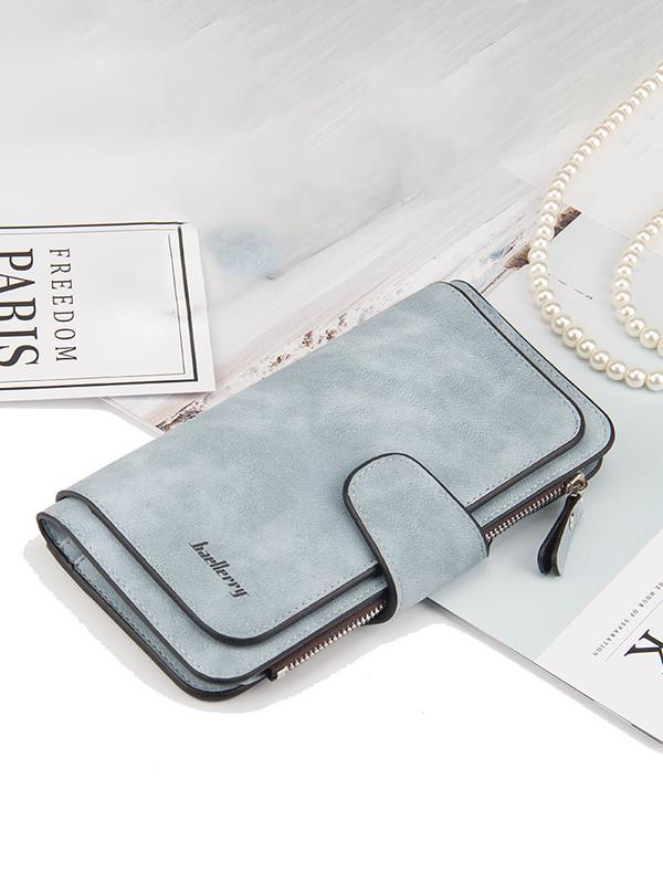 2024 Fall Summer Spring Women's Long Wallet, Casual Vintage Wallet with Card Slots, Back To School Card Holder for Daily & Work Use, Luxury Purses for Women