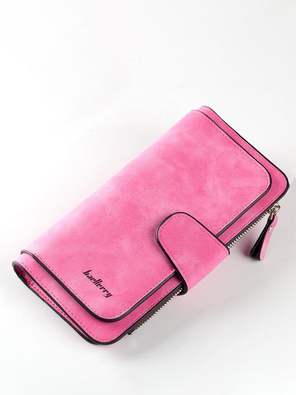 2024 Fall Summer Spring Women's Long Wallet, Casual Vintage Wallet with Card Slots, Back To School Card Holder for Daily & Work Use, Luxury Purses for Women