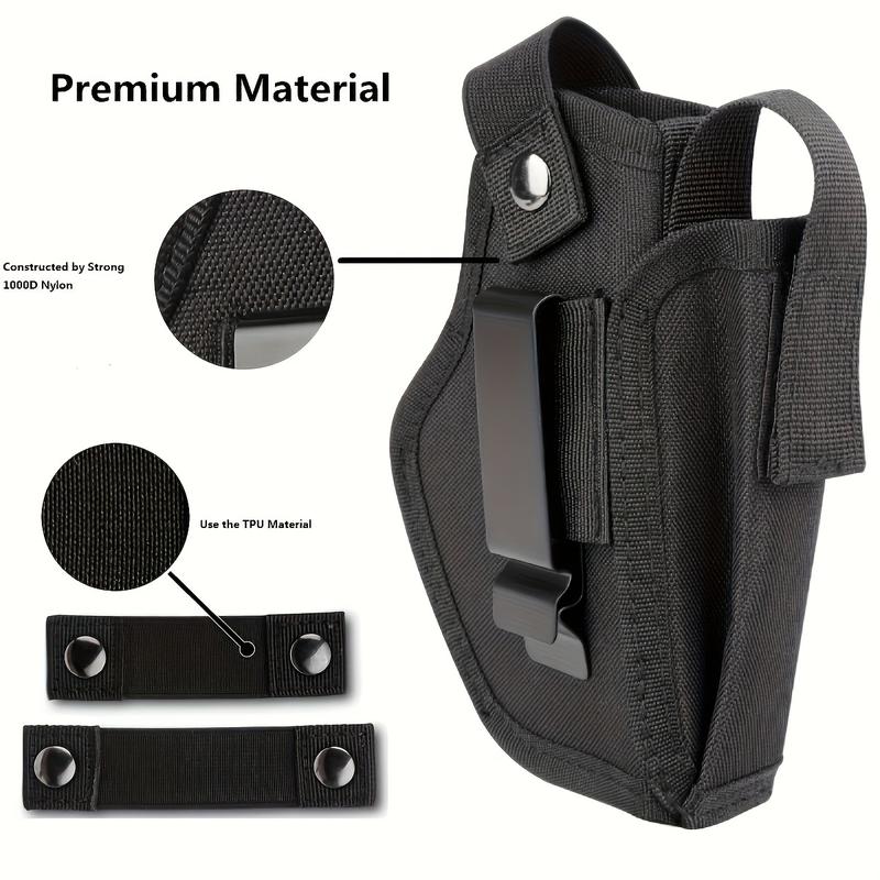 9mm Pistol Hidden Carrying Sleeve-inside and outside Waist Hanging with Cartridge Bag Suitable for Both Men and Women-Stable and Comfortable Fit