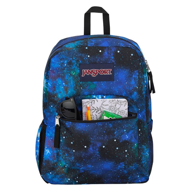 JanSport Backpack Cross Town Cyberspace Galaxy