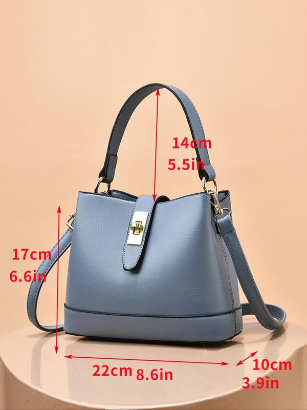 Women's Solid Color Zipper Handbag, Pu Leather Designer Crossbody Bag, Casual Adjustable Strap Handbag for Daily Used