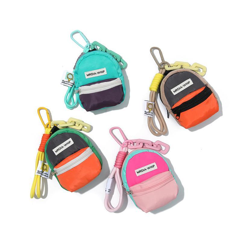 Portable Mini Coin Purse, 1 Count Cute Key Headphones Storage Bag, Suitable for Storing Change, Keys, Headphones, Home Organizer for Home & Travel