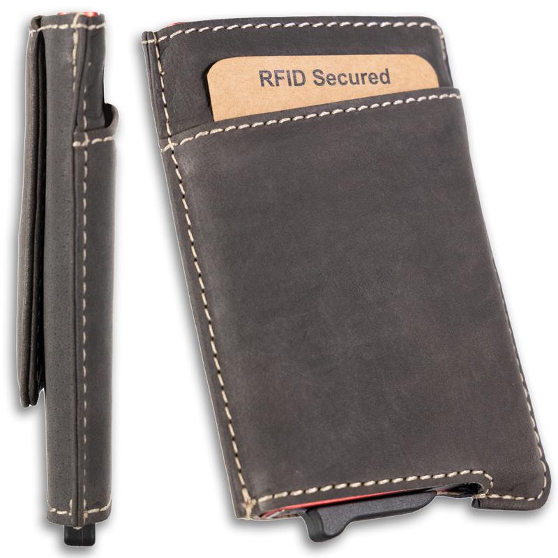 Automatic Pop-Up Wallet for Men - Leather Wallet for Men high quality wallet men portable wallet Men's Minimalist