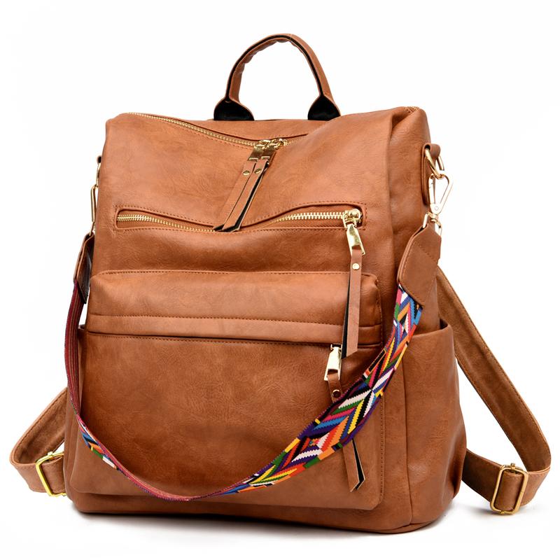 Women's Fashion Backpack Purse Multipurpose Design Convertible Satchel Handbags Shoulder Bag Travel bag