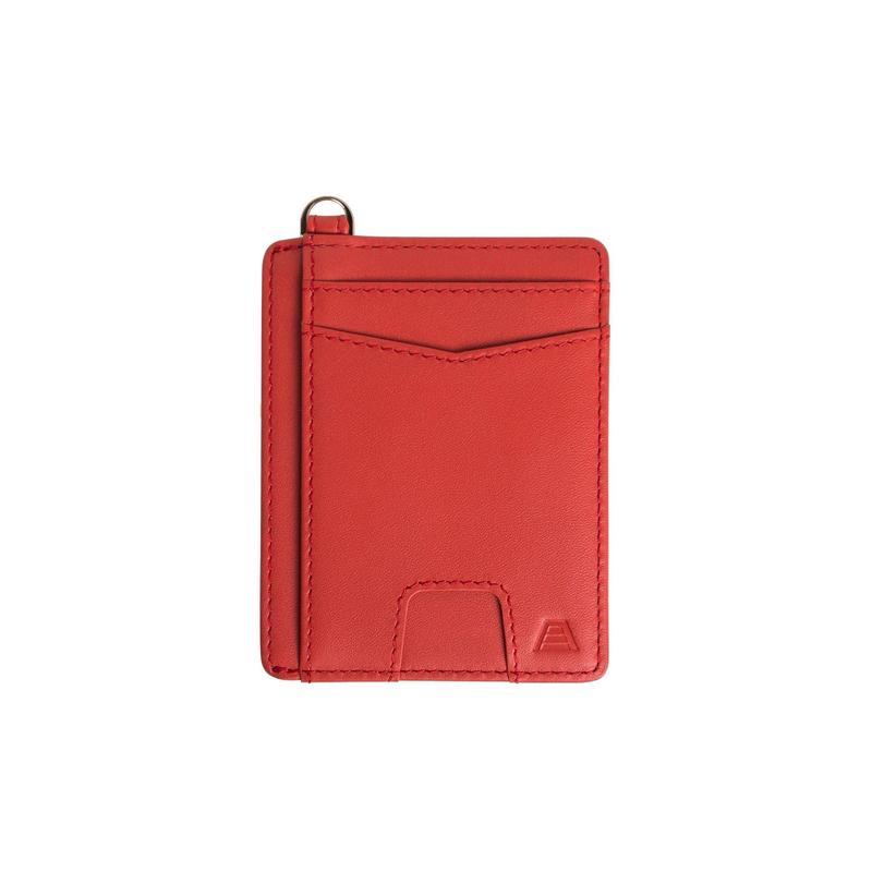 The Denner - Leather Wristlet Wallet with Pull Tab