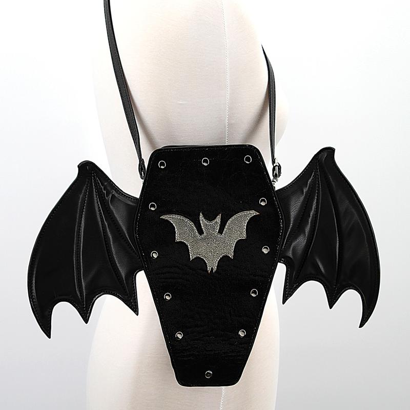 Convertible Bat Coffin Backpack