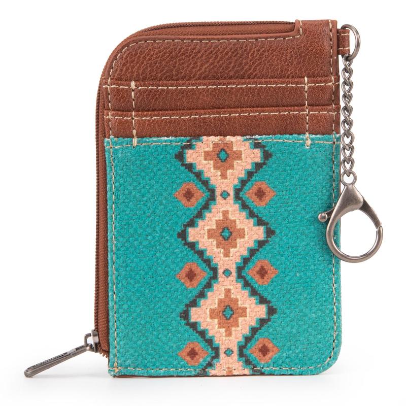 Wrangler Collection New Western Art Print Zip Card Case