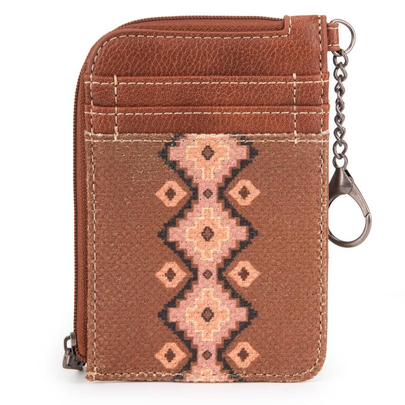 Wrangler Collection New Western Art Print Zip Card Case