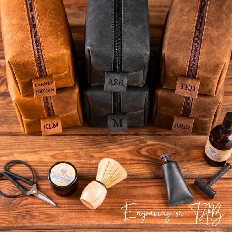 Holiday gifts for employees - Corporate Gift - Employee Holiday gift ideas - Coworker Holiday gift - Employee Appreciation Gift - Dopp Kit | 231