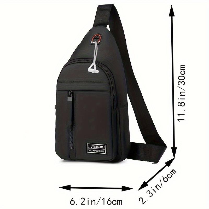 1 2 3pcs Compact Voyager Backpack - Spacious, Waterproof, Load Reduction Design with Convertible Sling Style - Perfect for Travel, Hiking, or Daily Commute - Random Zipper Direction