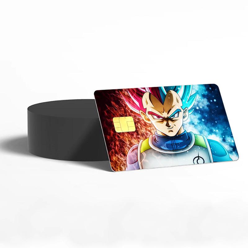 Anime Warrior Power Credit Card Skin – Bold and Durable Action-Inspired Card Cover