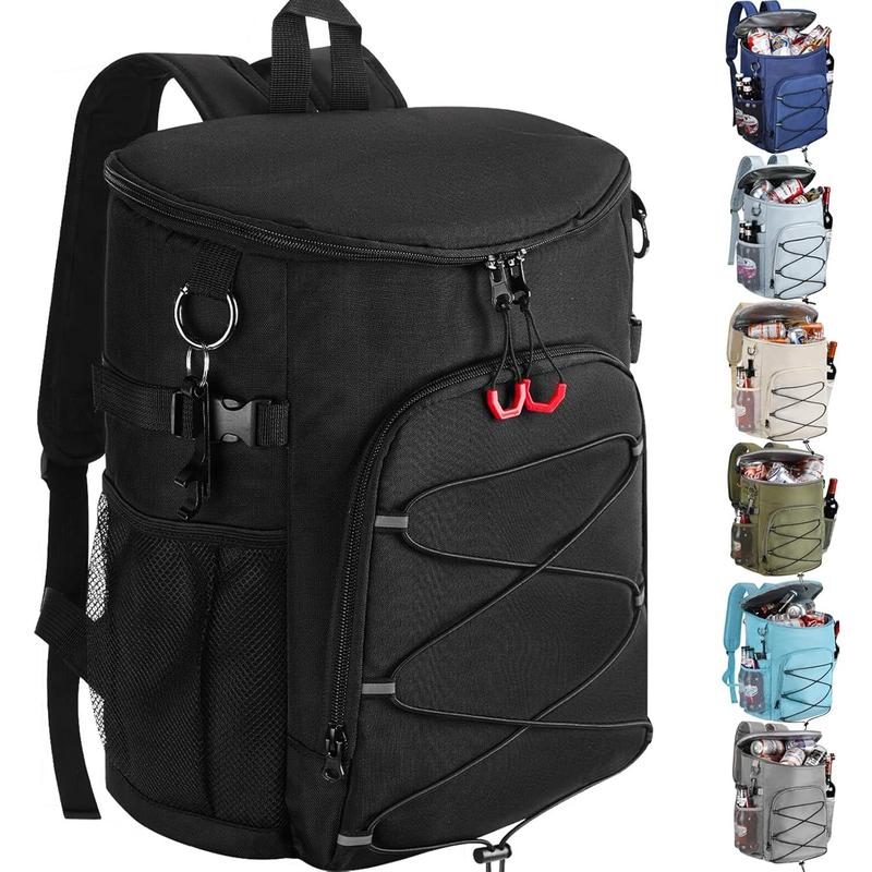 Cooler Backpack 30 Cans,Portable Backpack Coolers Insulated Leak Proof,Made with Water-Resistant 900D Oxford Lightweight Cooler Bag for 12h Hot Cold Retention