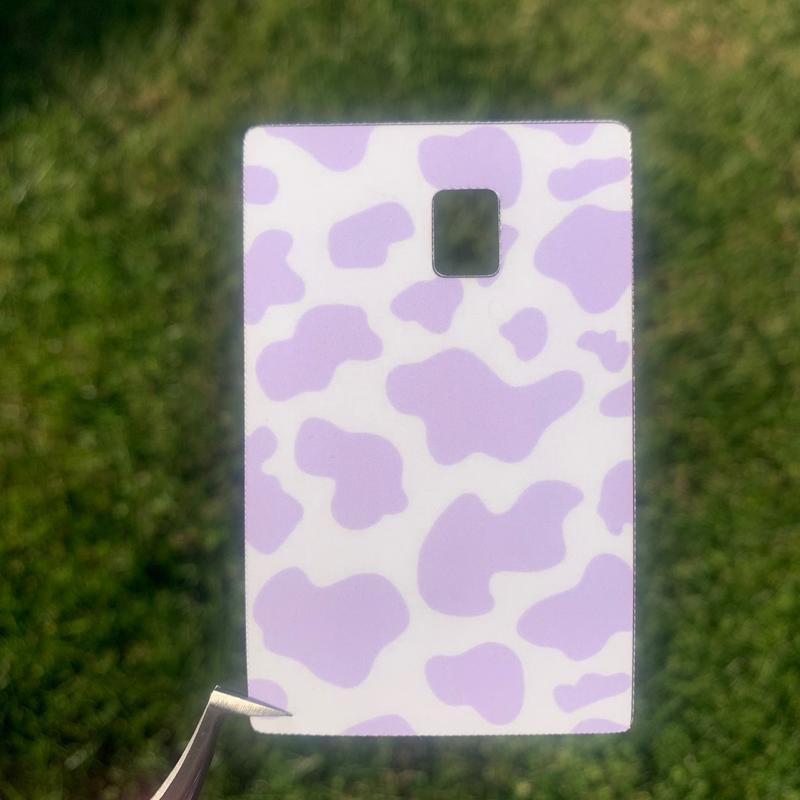 Cow Print credit card Skins