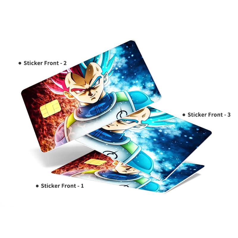 Anime Warrior Power Credit Card Skin – Bold and Durable Action-Inspired Card Cover