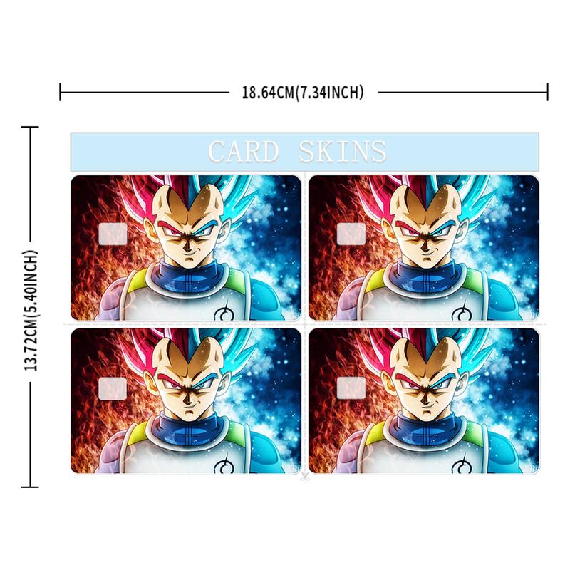 Anime Warrior Power Credit Card Skin – Bold and Durable Action-Inspired Card Cover