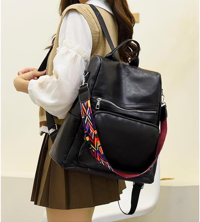 Women's Fashion Backpack Purse Multipurpose Design Convertible Satchel Handbags Shoulder Bag avel bag