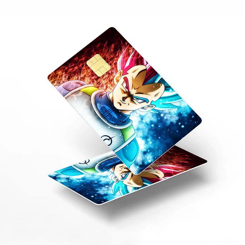 Anime Warrior Power Credit Card Skin – Bold and Durable Action-Inspired Card Cover