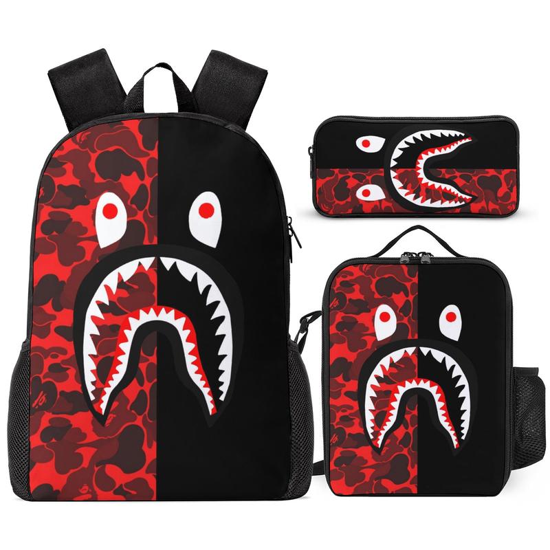 Ba--pe Anime Backpack Casual Daypack Cartoon Laptop Bag Lightweight Lovely Travel Gifts