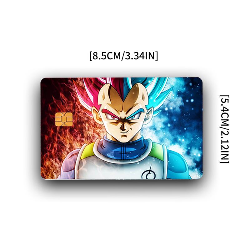 Anime Warrior Power Credit Card Skin – Bold and Durable Action-Inspired Card Cover