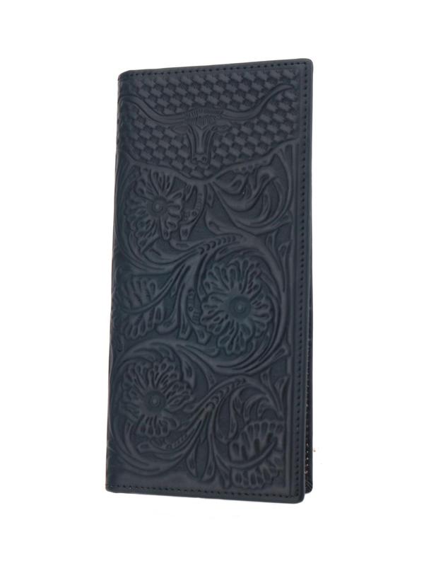 Men's Summer 2024 Boho Style Floral Embossed Long Wallet, Men Wallet Card Holder, Vintage Luxury Multi Card Slot  Everyday Purse  for Men, Casual Cute Mini Purses for Daily, Classic Wallet For Men