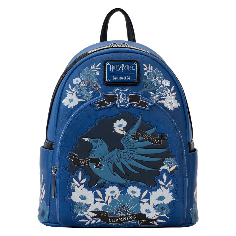 Harry Potter Ravenclaw House Floral Tattoo Mini Backpack