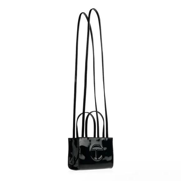 Telfar Small Shopping Bag - Black Patent