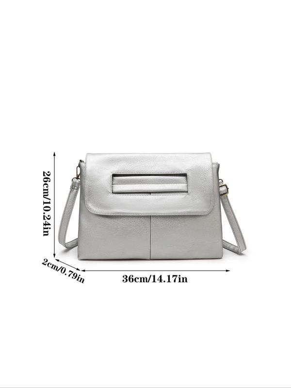 Women's Summer 2024 Business Style Oversized Clutch, Trendy Minimalist Large Capacity Envelop Clutch, Designer Bag, Chic Vintage Bag for Daily & Work Use, Fall Outfits, Fall Freshness